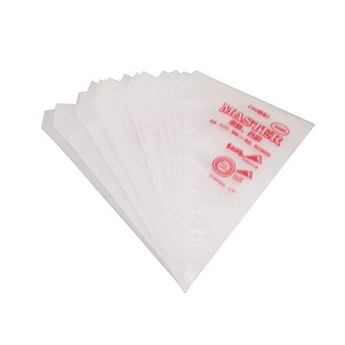 Perfect Pricee Polyester Icing Piping Bags For Cake Pastry Cupcake Decoration, Small, Transparent Poly Piping Bag, White. 100Pc